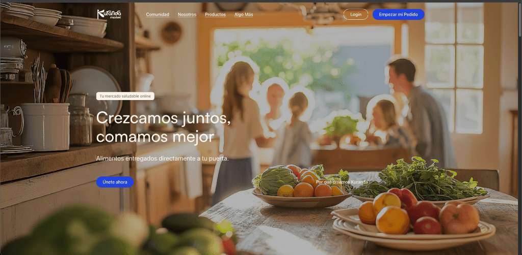 Kuranda Market - Landing Page